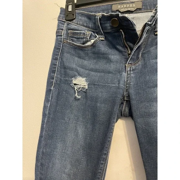 Harper Skinny Jeans Boutique Sz 25 Inseam 26 - Picture 3 of 6
